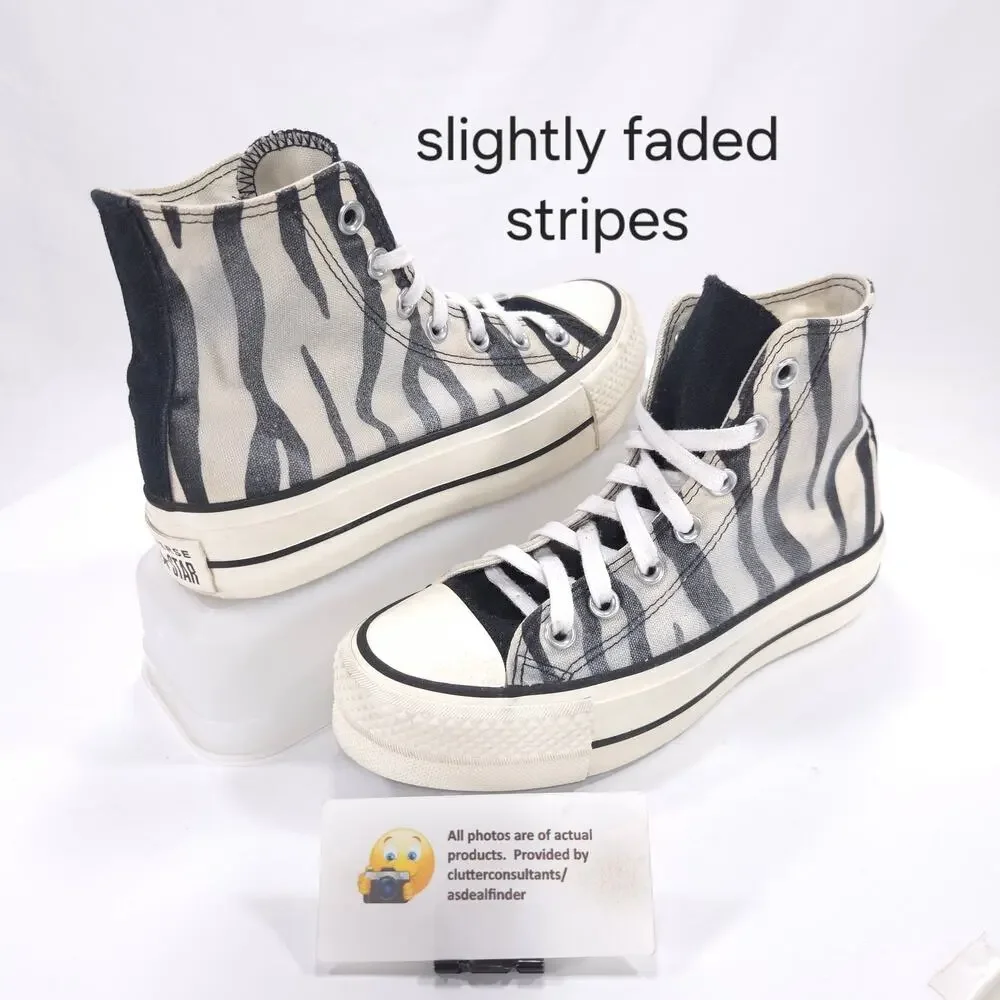 Converse All Star Chuck Taylor Sneaker Shoe Womens Size 5 569005C Black White